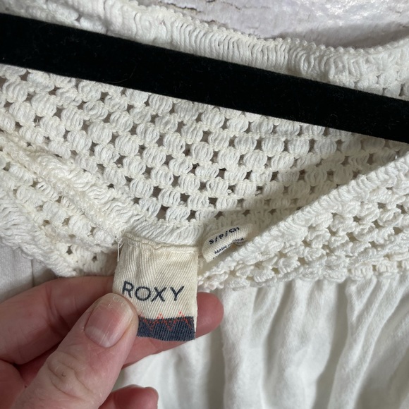 Roxy white dress size small - Picture 6 of 11